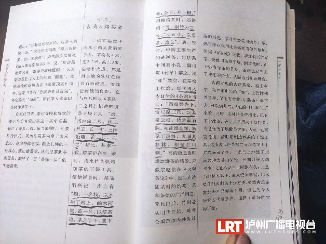 古蔺县发现三处疑似“古焙茶窑”遗迹!
